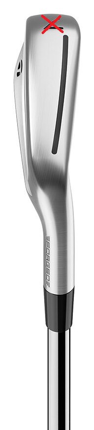 TaylorMade P790 męskie żelaza, stal