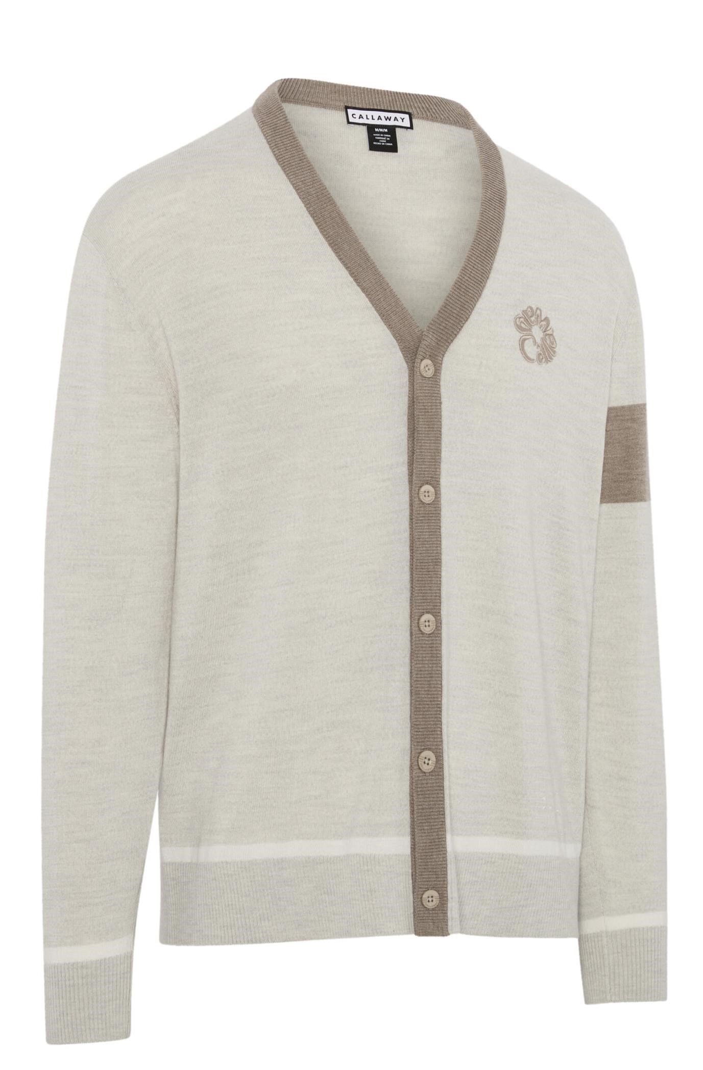 Callaway Legacy Collection Blocked Cardigan męski sweter, fields of rye heather