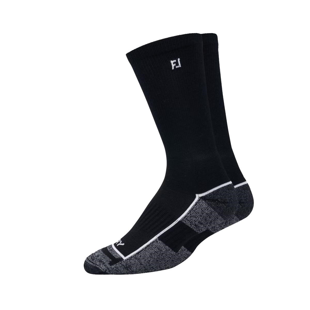 FootJoy ProDry Crew męskie skarpety, czarne, EUR 39-46 (para)
