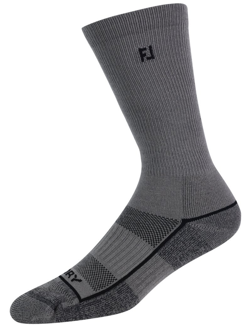 FootJoy ProDry Crew męskie skarpety, szare, EUR 39-46 (para)