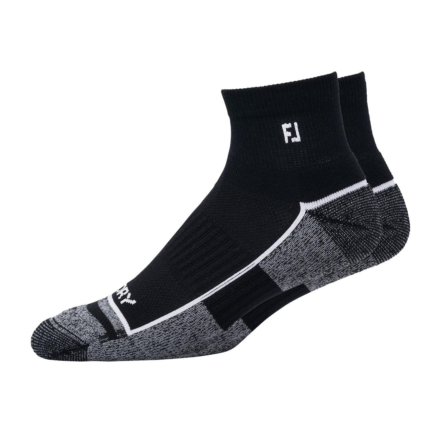 FootJoy ProDry Quarter męskie skarpety, 1para, czarne