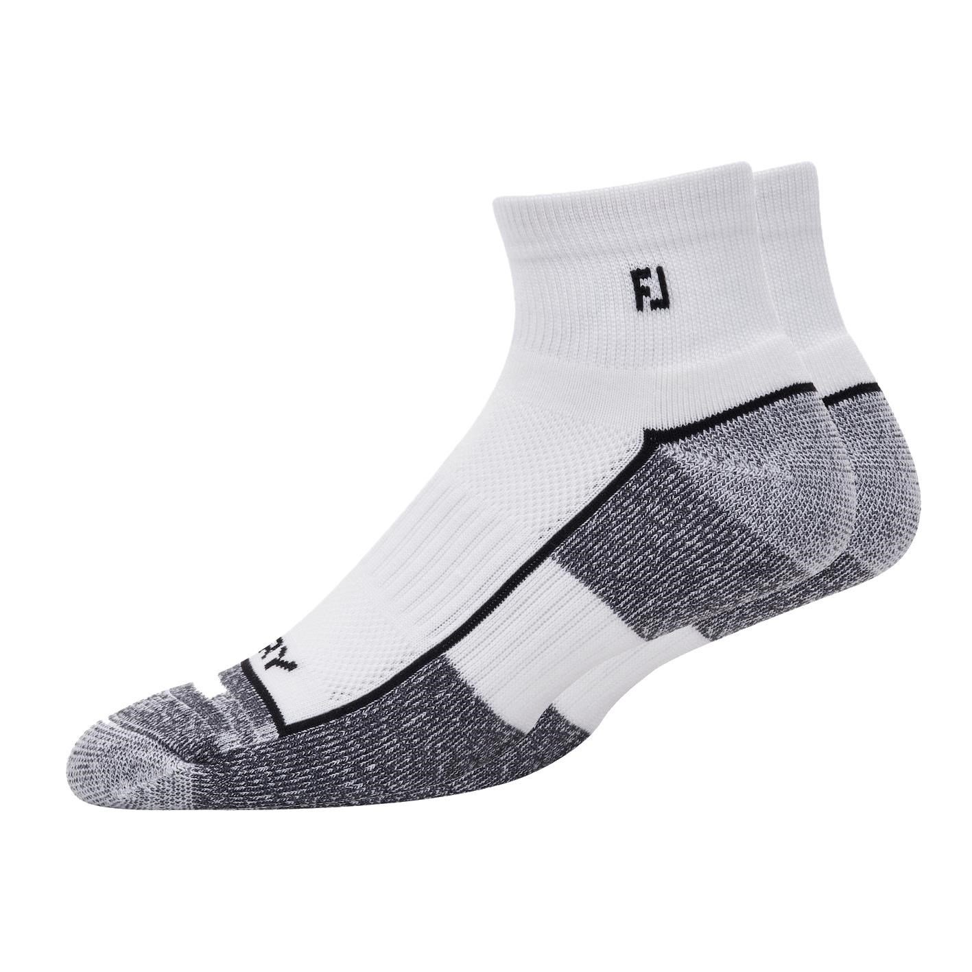FootJoy ProDry Quarter męskie skarpety, białe