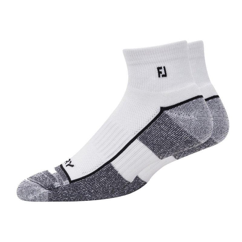FootJoy ProDry Quarter męskie skarpety, białe
