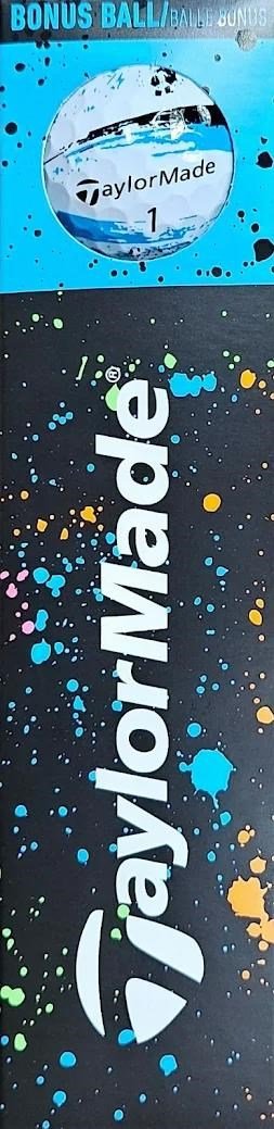 TaylorMade SpeedSoft Ink piłki golfowe, mix kolorów (niebieski, zielony, pomarańczowy, różowy)