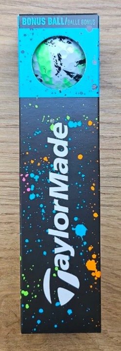 TaylorMade SpeedSoft Ink piłki golfowe, mix kolorów (niebieski, zielony, pomarańczowy, różowy)