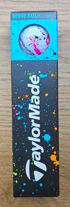 TaylorMade SpeedSoft Ink piłki golfowe, mix kolorów (niebieski, zielony, pomarańczowy, różowy)