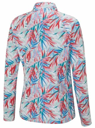 Ping Arwen Printed Longsleeve damskie polo, tropic refreat