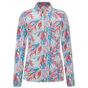 Ping Arwen Printed Longsleeve damskie polo, tropic refreat
