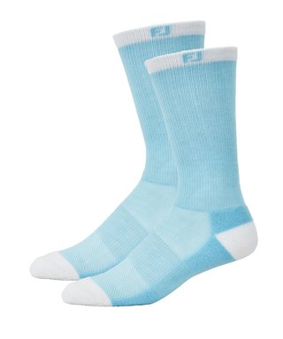 FootJoy ProDry Junior Crew skarpetki dziecięce, para, niebieskie