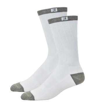 FootJoy ProDry Junior Crew skarpetki dziecięce, para, białe