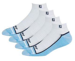 FootJoy ProDry Sport męskie skarpetki, 1para, biało/niebieskie