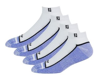FootJoy ProDry Sport męskie skarpetki, 1para, biało/fioletowe