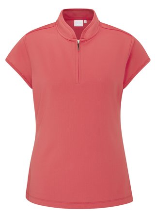 Ping Evetta Jacquard damskie polo, paradise pink