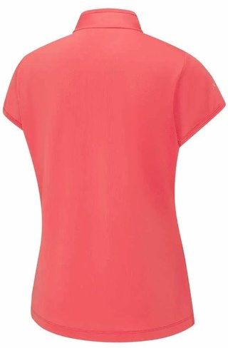 Ping Evetta Jacquard damskie polo, paradise pink