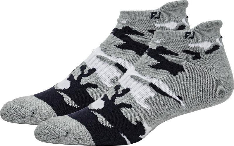 FootJoy ProDry Roll-Tab męskie skarpety, szare moro