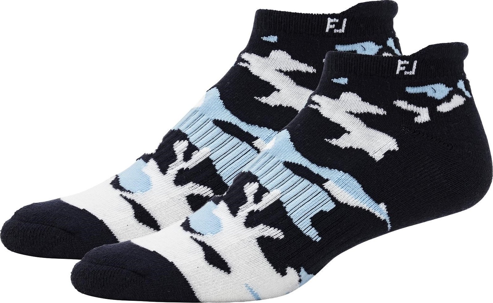 FootJoy ProDry Roll-Tab męskie skarpety, granatowe moro
