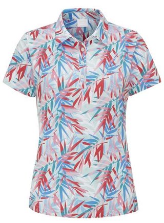 Ping  Aeria Printed damskie polo, tropic retreat