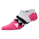 FootJoy ProDry Lightweight Low-Cut Fashion damskie skarpety, biało/różowe