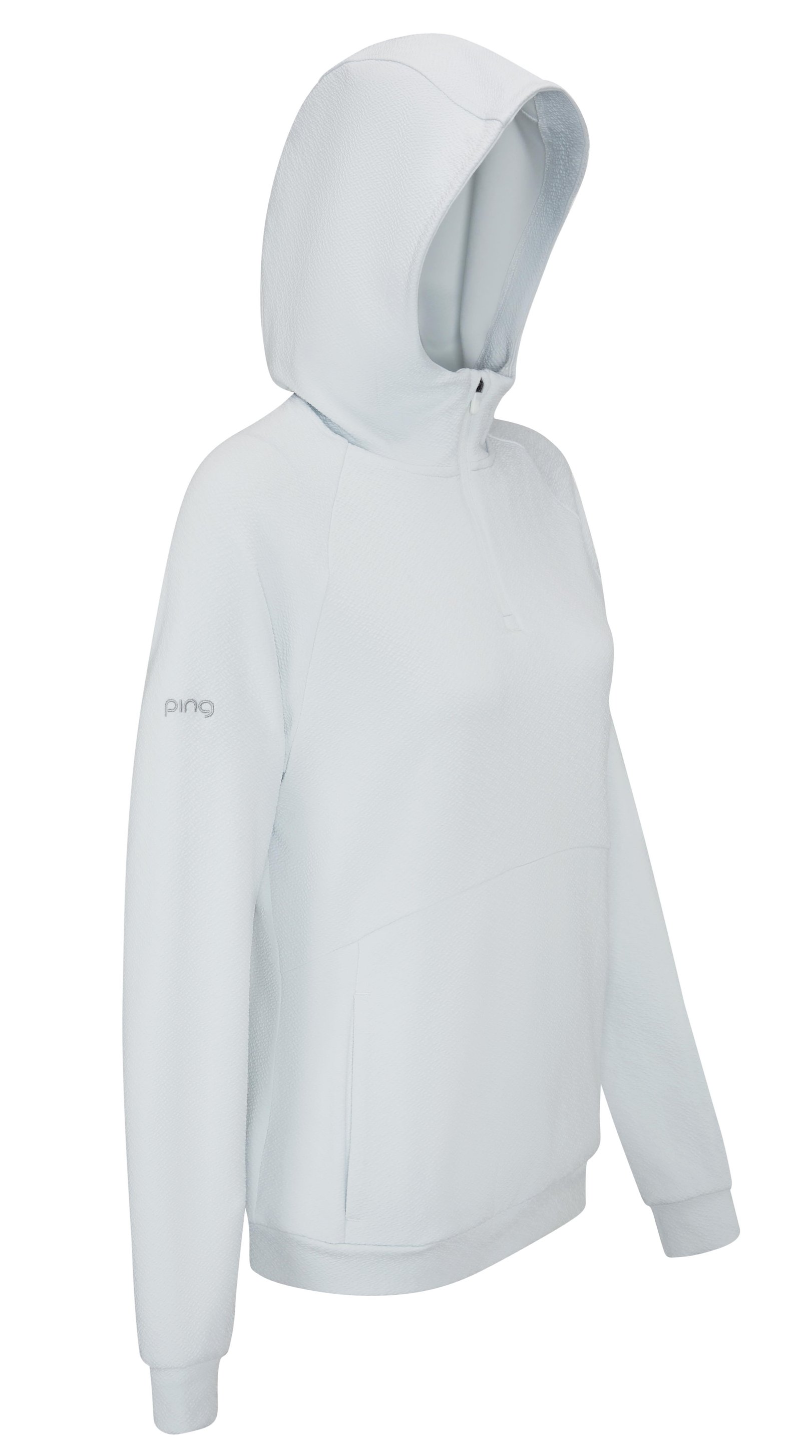 Ping Rhona Textured bluza damska, soft grey