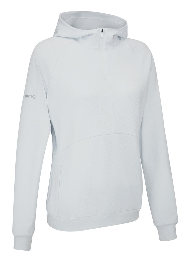 Ping Rhona Textured bluza damska, soft grey