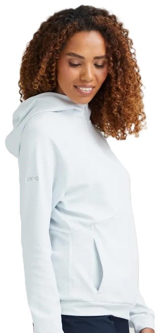 Ping Rhona Textured bluza damska, soft grey