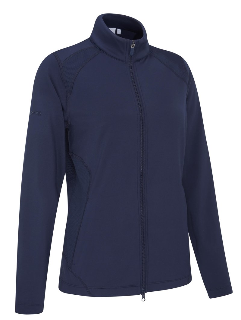 Ping Eda Lightweight Full Zip damska kurtka, granatowa
