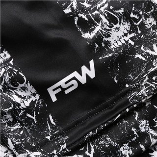 Fashion Sports Wear Skulls męskie polo, czarne