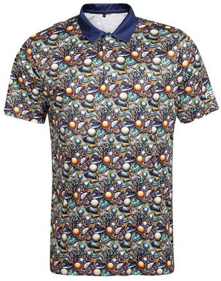 Fashion Sports Wear Bergen męskie polo, navy/green