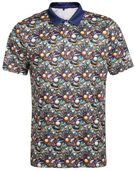 Fashion Sports Wear Bergen męskie polo, navy/green