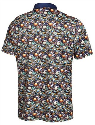 Fashion Sports Wear Bergen męskie polo, navy/green