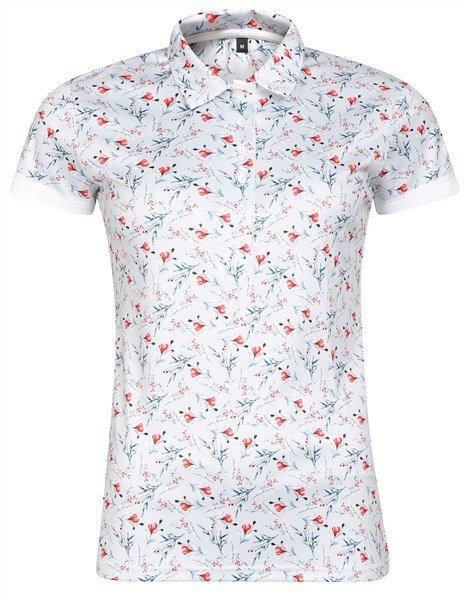 Fashion Sports Wear Malaga damskie polo, szaro/czerwone