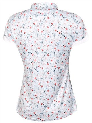 Fashion Sports Wear Malaga damskie polo, szaro/czerwone