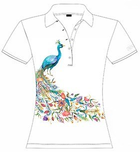 Fashion Sports Wear Valencia damskie polo, białe