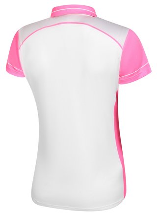 Fashion Sports Wear Accra Pink damskie polo, biało/różowe