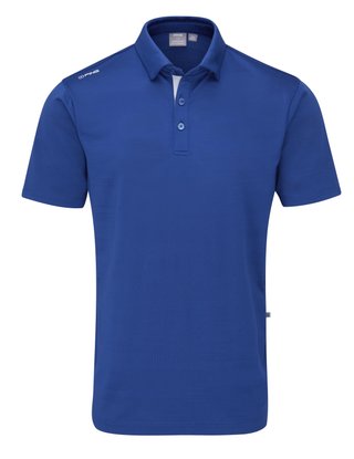 Ping Claude Camo Mesh męskie polo, inky