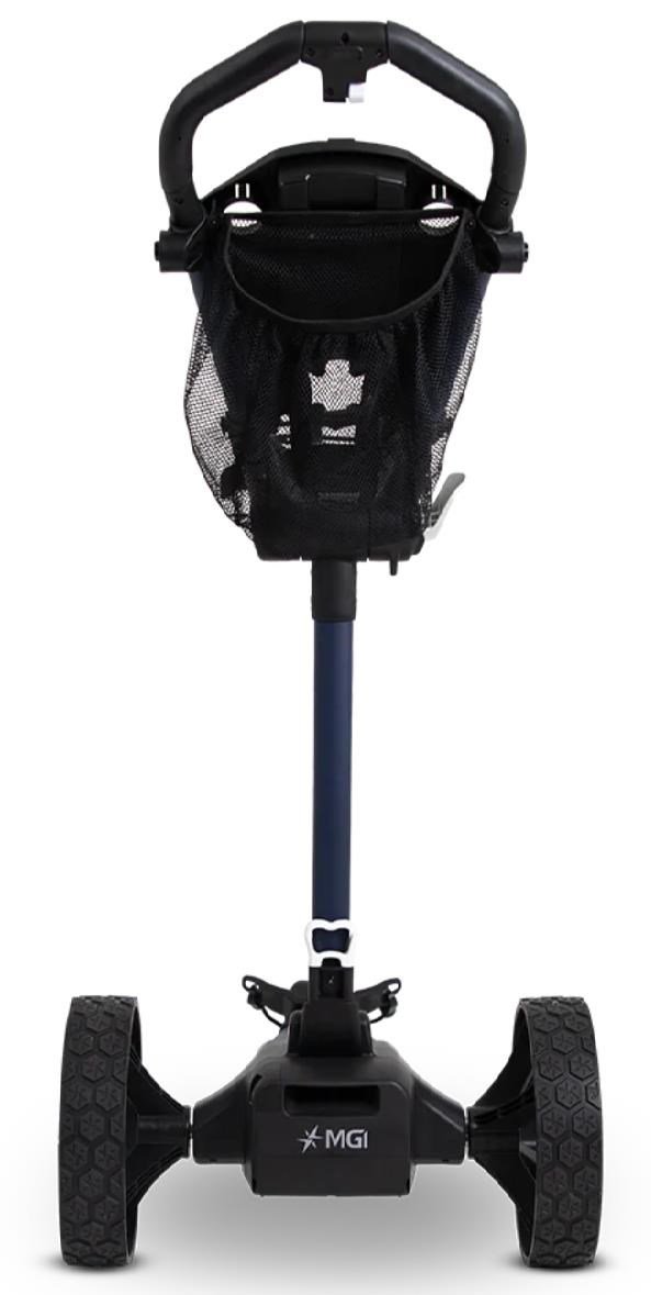 MGI E-Boost hybrid golf trolley 2026 elektryczny wózek, granatowy