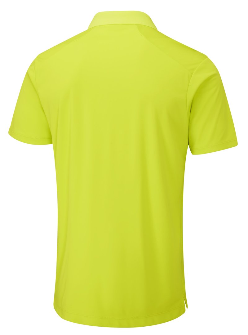 PING Lindum męskie polo, lime