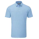 Ping Ephron Printed męskie polo, baltic sea multi