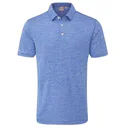PING Rafe męskie polo, bright cobalt