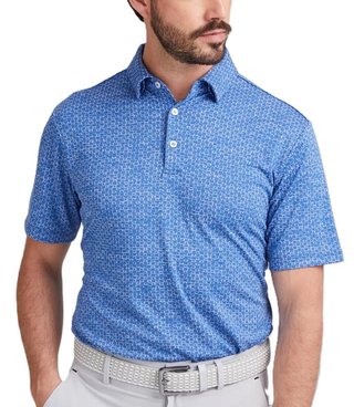 Ping Rafe męskie polo, bright cobalt
