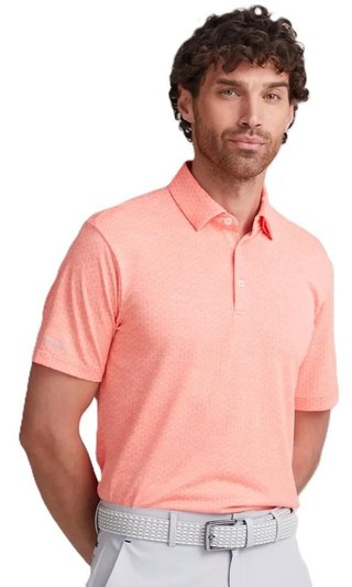 Ping Rafe męskie polo, wild salmon