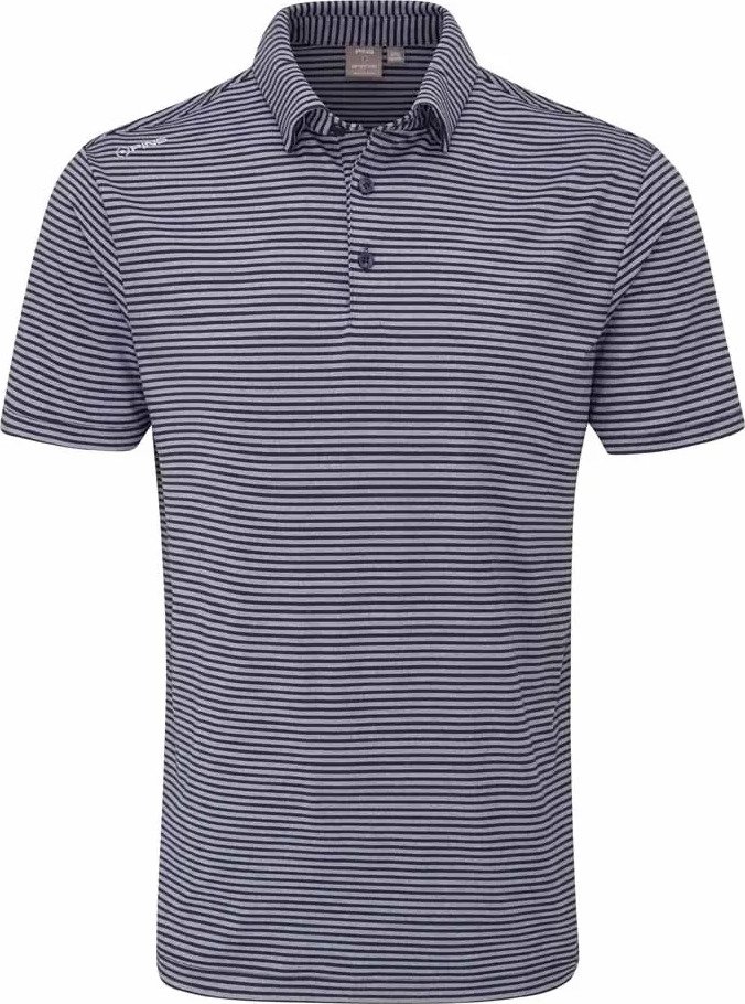 PING Langford męskie polo, navy/white