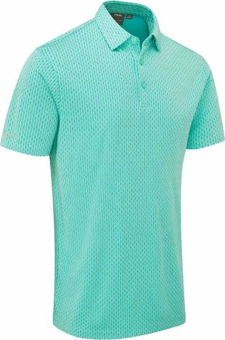 PING Hershel męskie polo, green bay multi