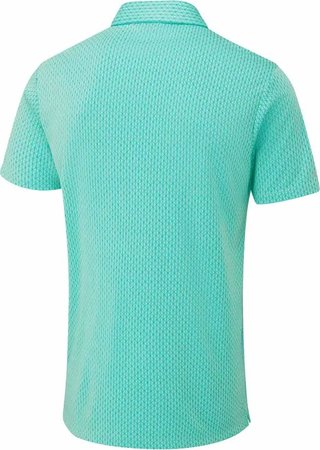 PING Hershel męskie polo, green bay multi
