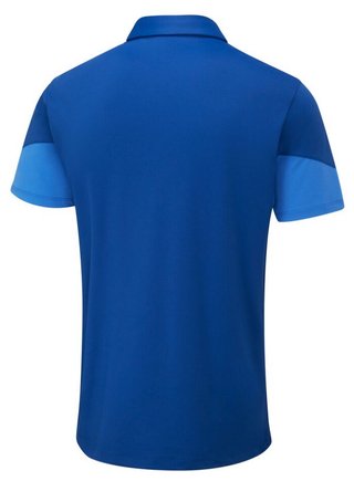 Ping Ty męskie polo, inky/bright cobalt