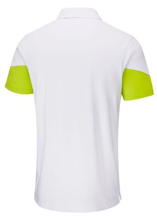 Ping Ty męskie polo, white/lime