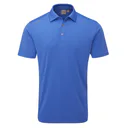 PING Lindum męskie polo, bright cobalt