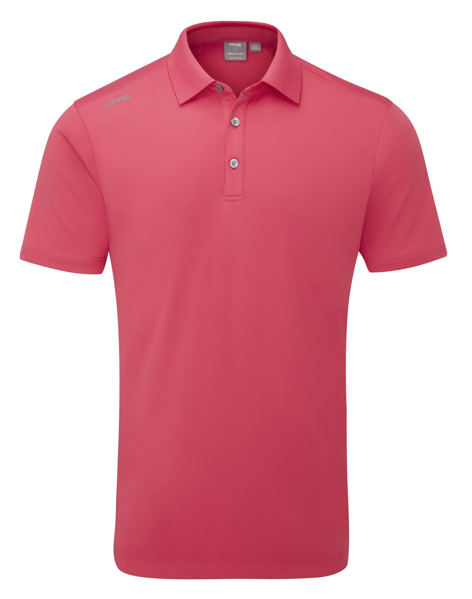 Ping Lindum męskie polo, rhapsody pink