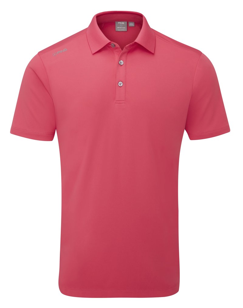 Ping Lindum męskie polo, rhapsody pink