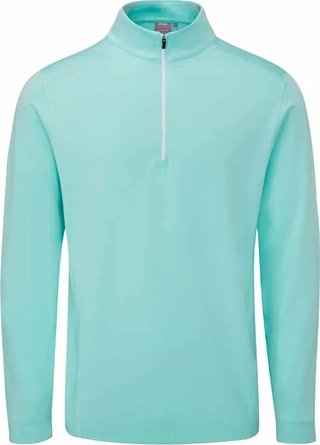 PING Latham Half Zip męska bluza, green bay